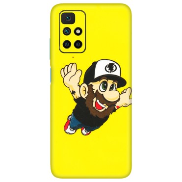 Xiaomi Redmi Phone Skins (All Models) - Flying Beardo - 3D Embossed Finish (L-60) Redmi 10 Prime