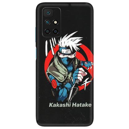 Xiaomi Redmi Phone Skins (All Models) - Naruto Kakashi Hatake Killer - Matte Finish (M-114) Redmi 10 Prime