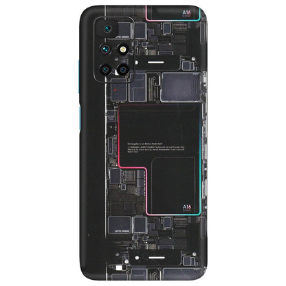 Xiaomi Redmi Phone Skins (All Models) - Motherboard Circuit Layout - Matte Finish (M-117) Redmi 10 Prime