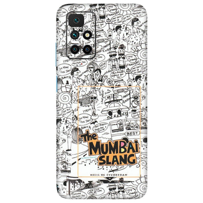Xiaomi Redmi Phone Skins (All Models) - The Mumbai Slang - Matte Finish (M-142) Redmi 10 Prime