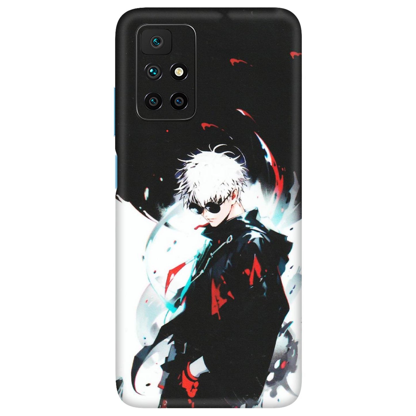 Xiaomi Redmi Phone Skins (All Models) - Gojo Powerful Charater Kaisen Anime - Matte Finish (M-144) Redmi 10 Prime