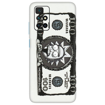 Xiaomi Redmi Phone Skins (All Models) - Rick And Morty Hundred Dollar Anime - Matte Finish (M-161) Redmi 10 Prime