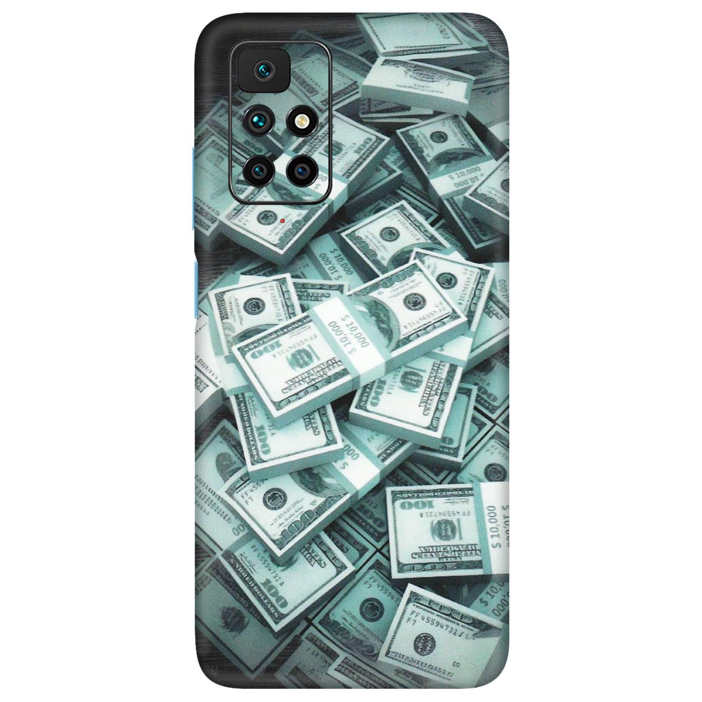 Xiaomi Redmi Phone Skins (All Models) - Hundred Dollar Bill - Matte Finish (M-162) Redmi 10 Prime