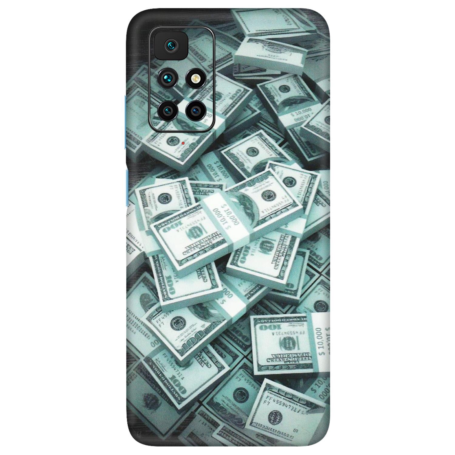 Xiaomi Redmi Phone Skins (All Models) - Hundred Dollar Bill - Matte Finish (M-162) Redmi 10 Prime