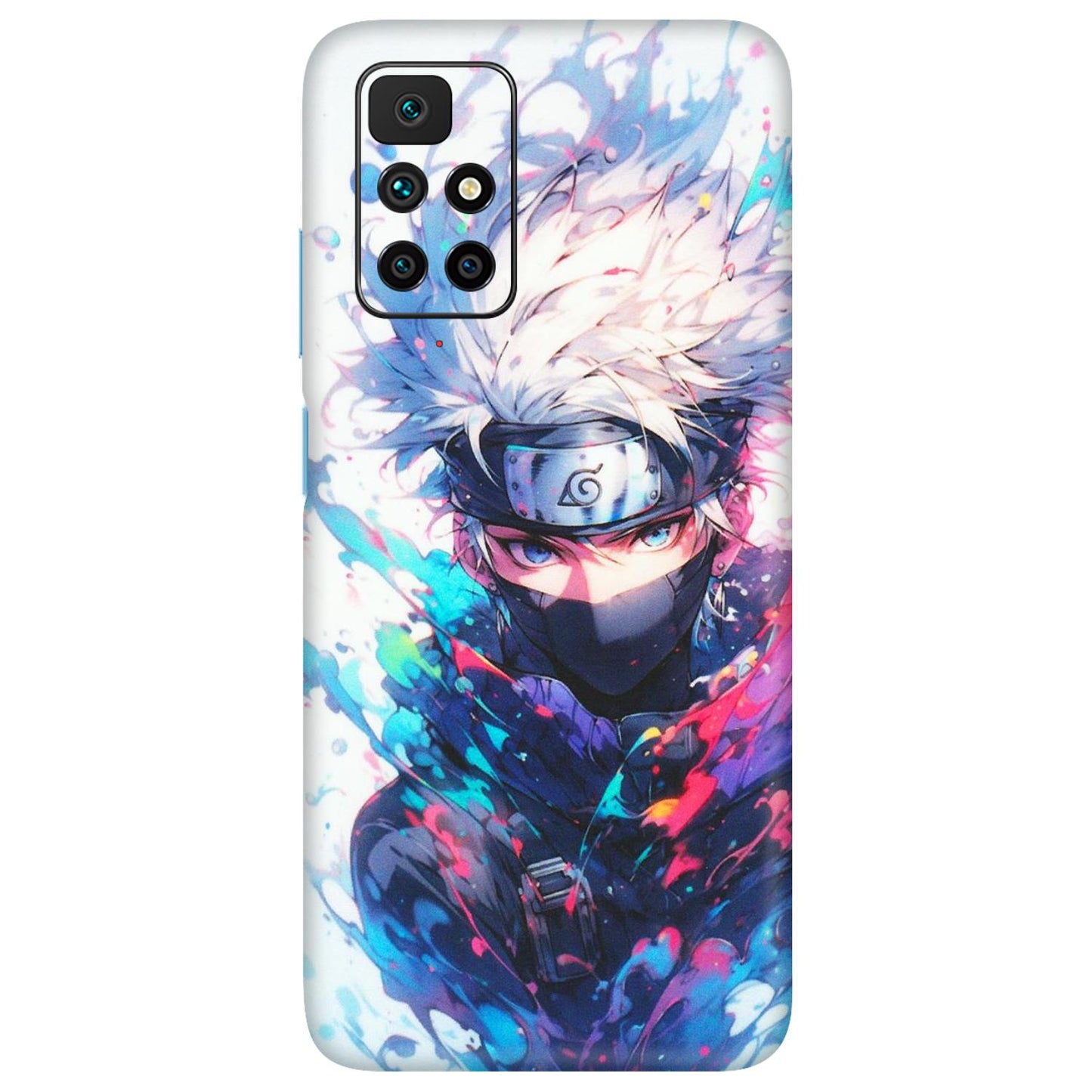 Xiaomi Redmi Phone Skins (All Models) - Naruto Face Mask - Matte Finish (M-03) Redmi 10 Prime