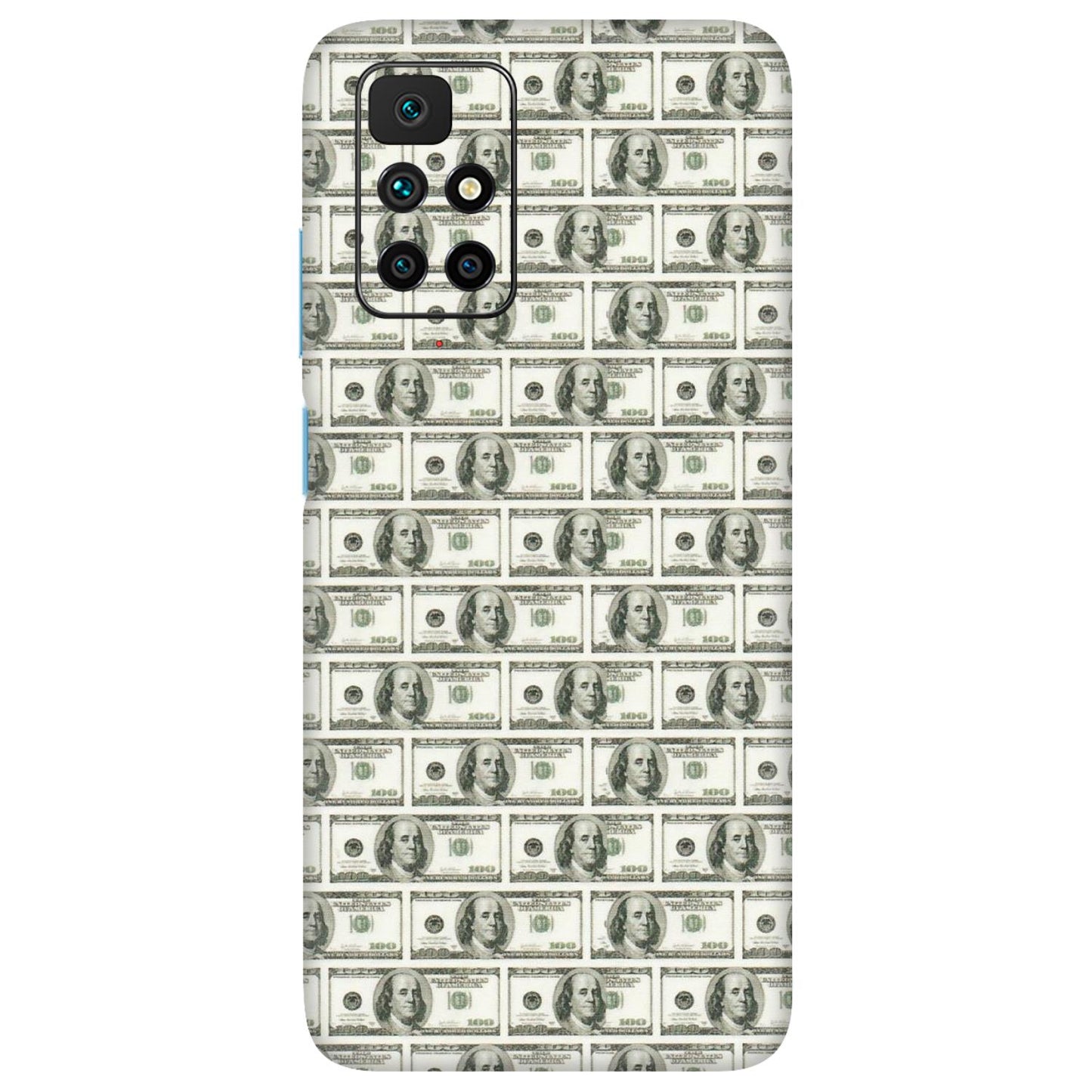Xiaomi Redmi Phone Skins (All Models) - I Love Dollars - Matte Finish (M-40) Redmi 10 Prime