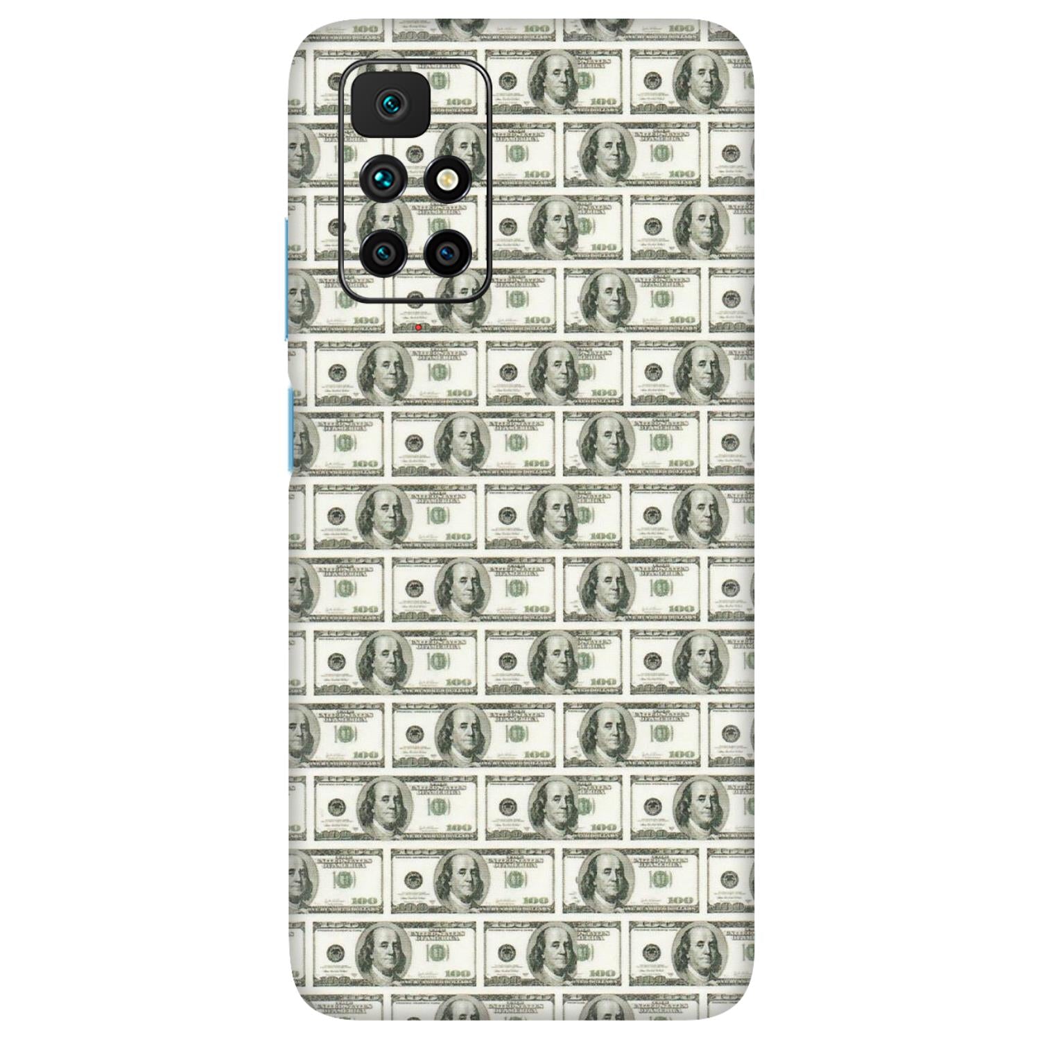 Xiaomi Redmi Phone Skins (All Models) - I Love Dollars - Matte Finish (M-40) Redmi 10 Prime