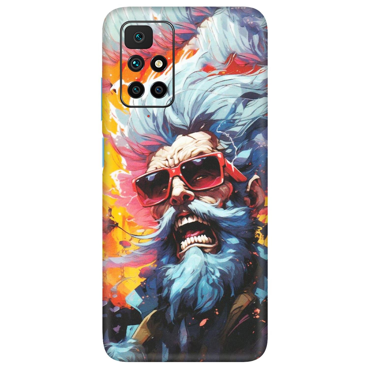 Xiaomi Redmi Phone Skins (All Models) - Daddy Cool Character - Matte Finish (M-43) Redmi 10 Prime