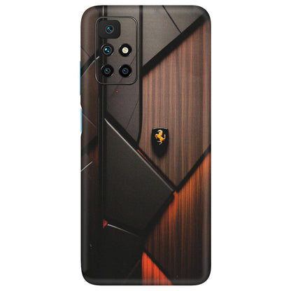 Xiaomi Redmi Phone Skins (All Models) - Lambo Beauty Wood Pattern Sober - Matte Finish (M-51) Redmi 10 Prime