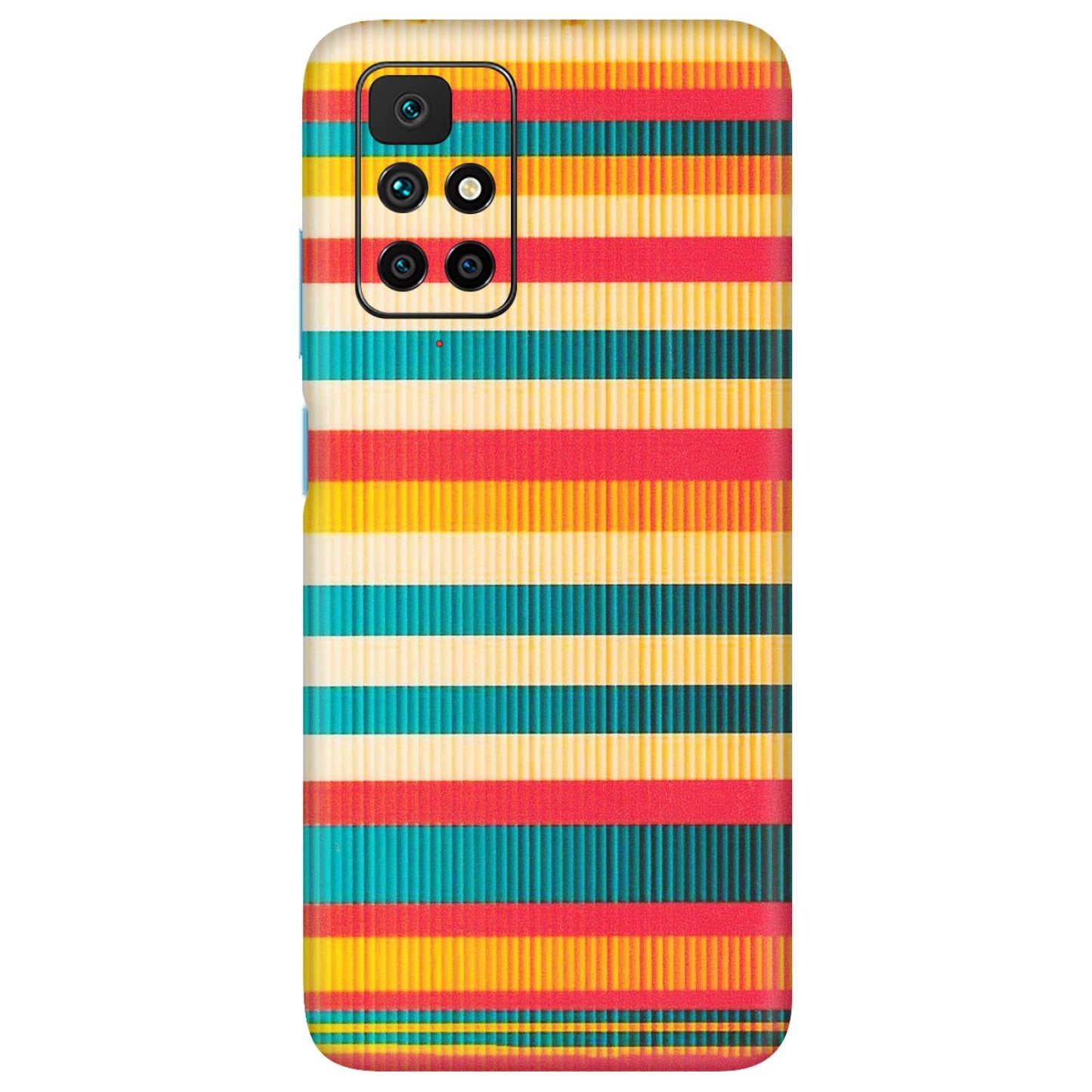 Xiaomi Redmi Phone Skins (All Models) - Colourful Stripes Soothing Effect - Matte Finish (M-86) Redmi 10 Prime
