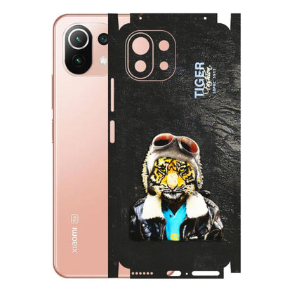 Xiaomi Redmi Phone Skins (All Models) - Rider Tiger - 3D Embossed Finish (L-113) Redmi 11 Lite NE 5G