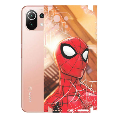 Xiaomi Redmi Phone Skins (All Models) - Spiderman Face New - Matte Finish (M-41) Redmi 11 Lite NE 5G