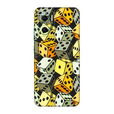 Xiaomi Redmi Phone Skins (All Models) - Dices Of Life - 3D Embossed Finish (L-04) Redmi 11 Prime 5G
