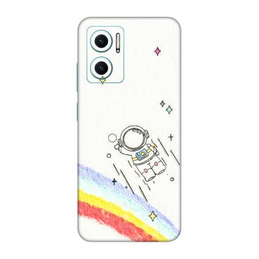 Xiaomi Redmi Phone Skins (All Models) - Milkyway Astronaut - 3D Embossed Finish (L-110) Redmi 11 Prime 5G