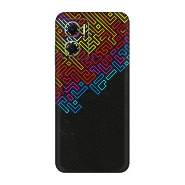 Xiaomi Redmi Phone Skins (All Models) - Dotme Pattern Art - 3D Embossed Finish (L-121) Redmi 11 Prime 5G