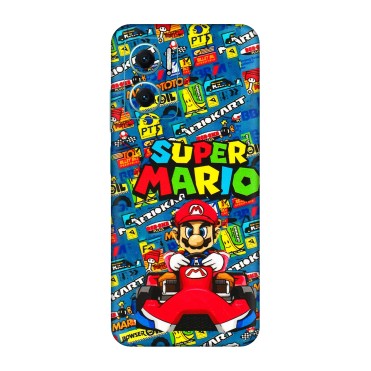 Xiaomi Redmi Phone Skins (All Models) - Super Mario Kart - 3D Embossed Finish (L-140) Redmi 11 Prime 5G
