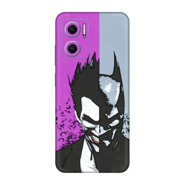 Xiaomi Redmi Phone Skins (All Models) - Batman & Joker - 3D Embossed Finish (L-143) Redmi 11 Prime 5G