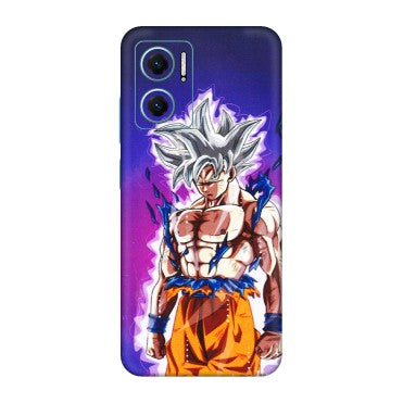 Xiaomi Redmi Phone Skins (All Models) - Goku Purple Anime - 3D Embossed Finish (L-147) Redmi 11 Prime 5G