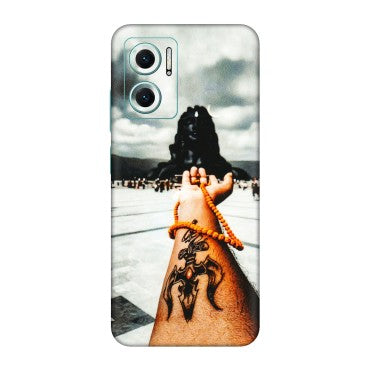 Xiaomi Redmi Phone Skins (All Models) - Jai Adiyogi Mahakaal - 3D Embossed Finish (L-164) Redmi 11 Prime 5G