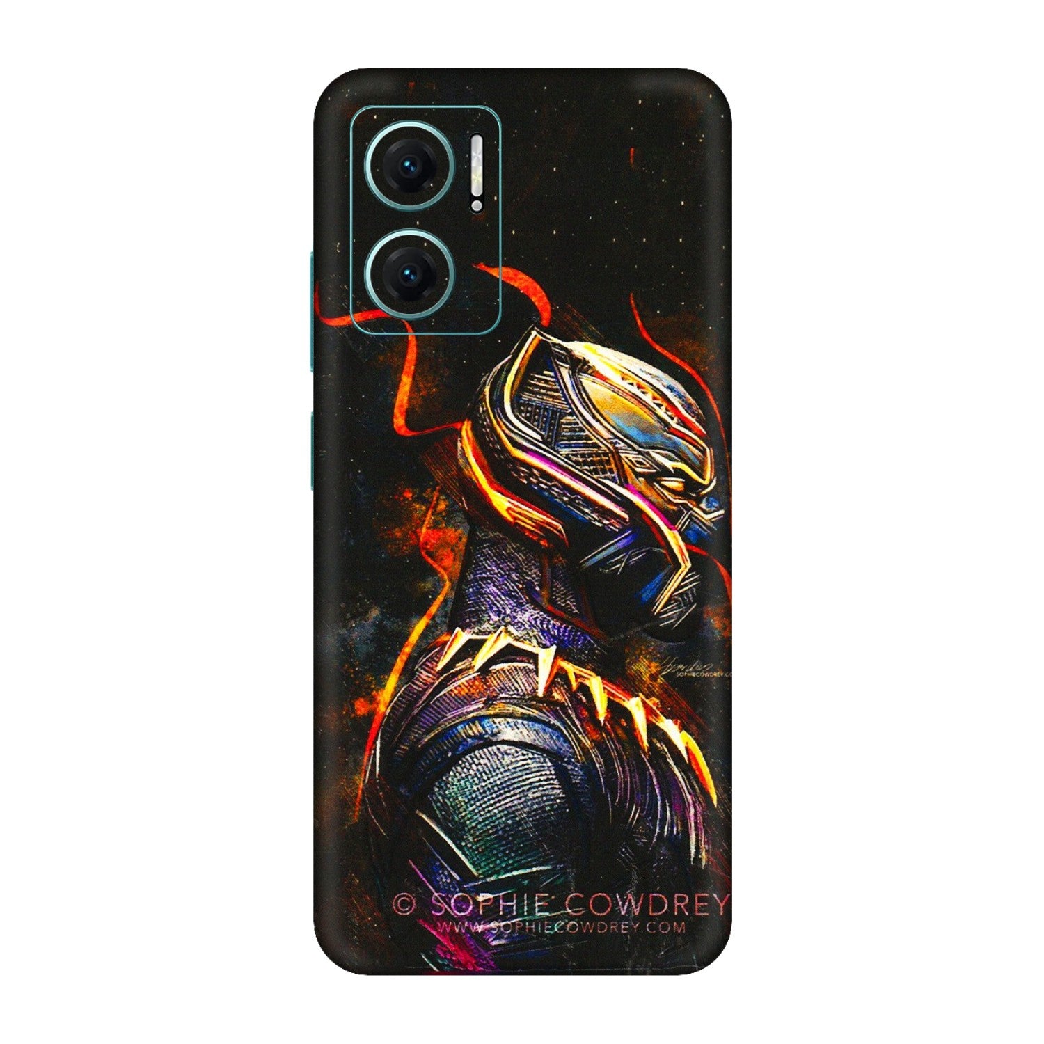 Xiaomi Redmi Phone Skins (All Models) - Black Panther - 3D Embossed Finish (L-190) Redmi 11 Prime 5G