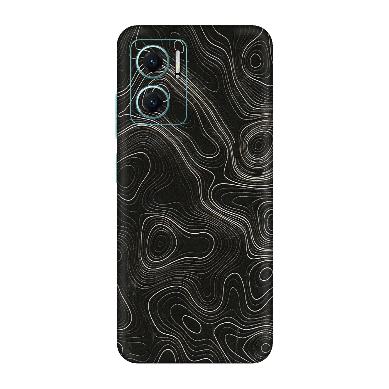 Xiaomi Redmi Phone Skins (All Models) - Black Swirl - 3D Embossed Finish (L-196) Redmi 11 Prime 5G