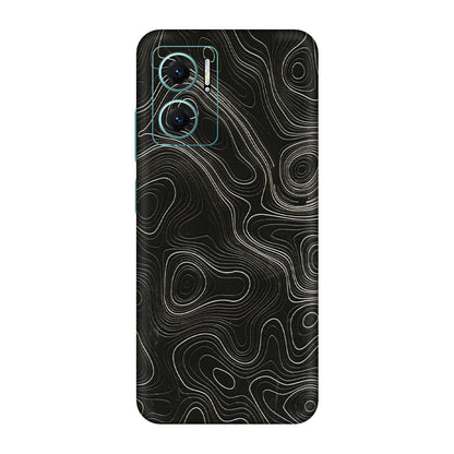 Xiaomi Redmi Phone Skins (All Models) - Black Swirl - 3D Embossed Finish (L-196) Redmi 11 Prime 5G