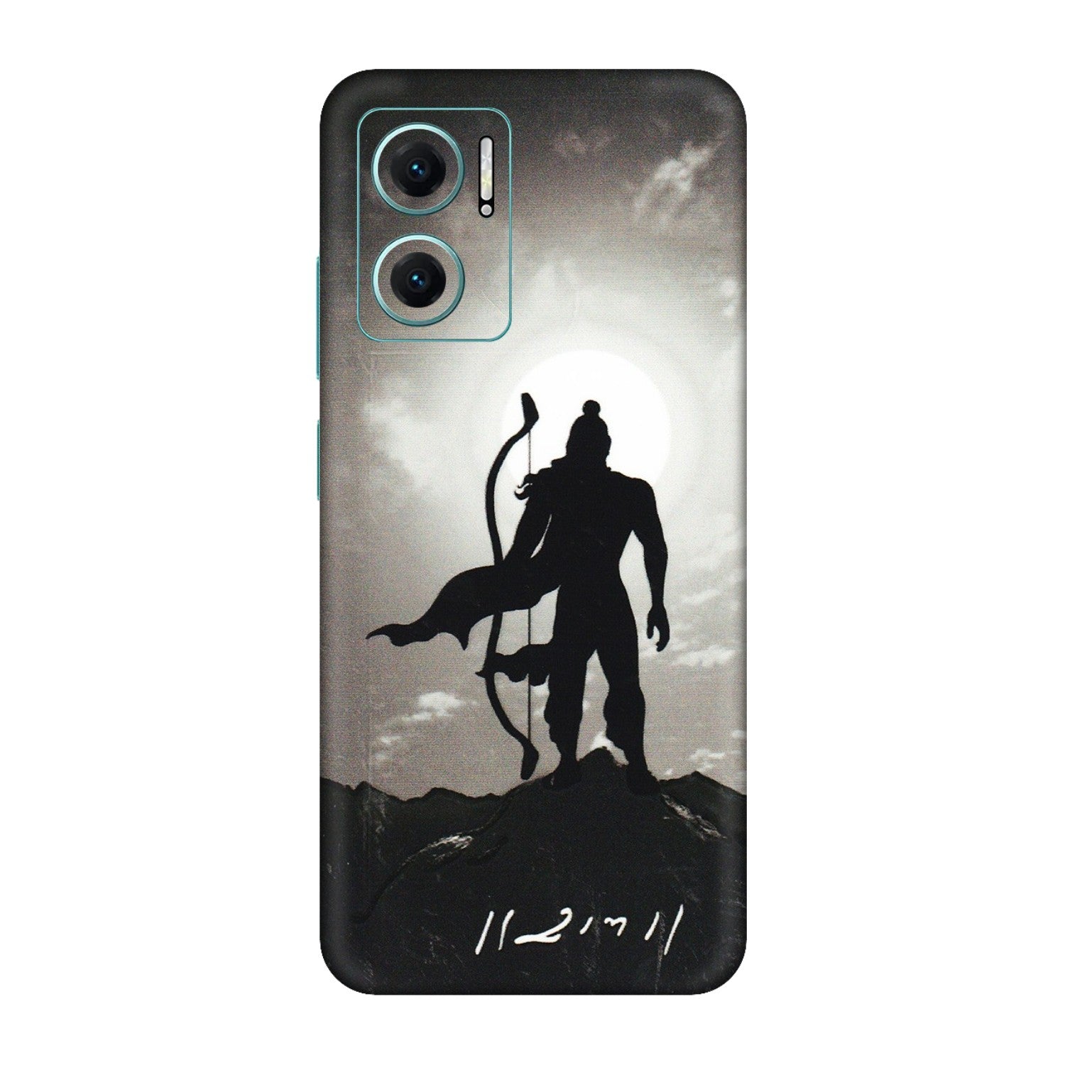 Xiaomi Redmi Phone Skins (All Models) - Jai Siya Ram - 3D Embossed Finish (L-200) Redmi 11 Prime 5G