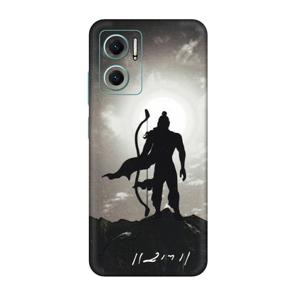 Xiaomi Redmi Phone Skins (All Models) - Jai Siya Ram - 3D Embossed Finish (L-200) Redmi 11 Prime 5G