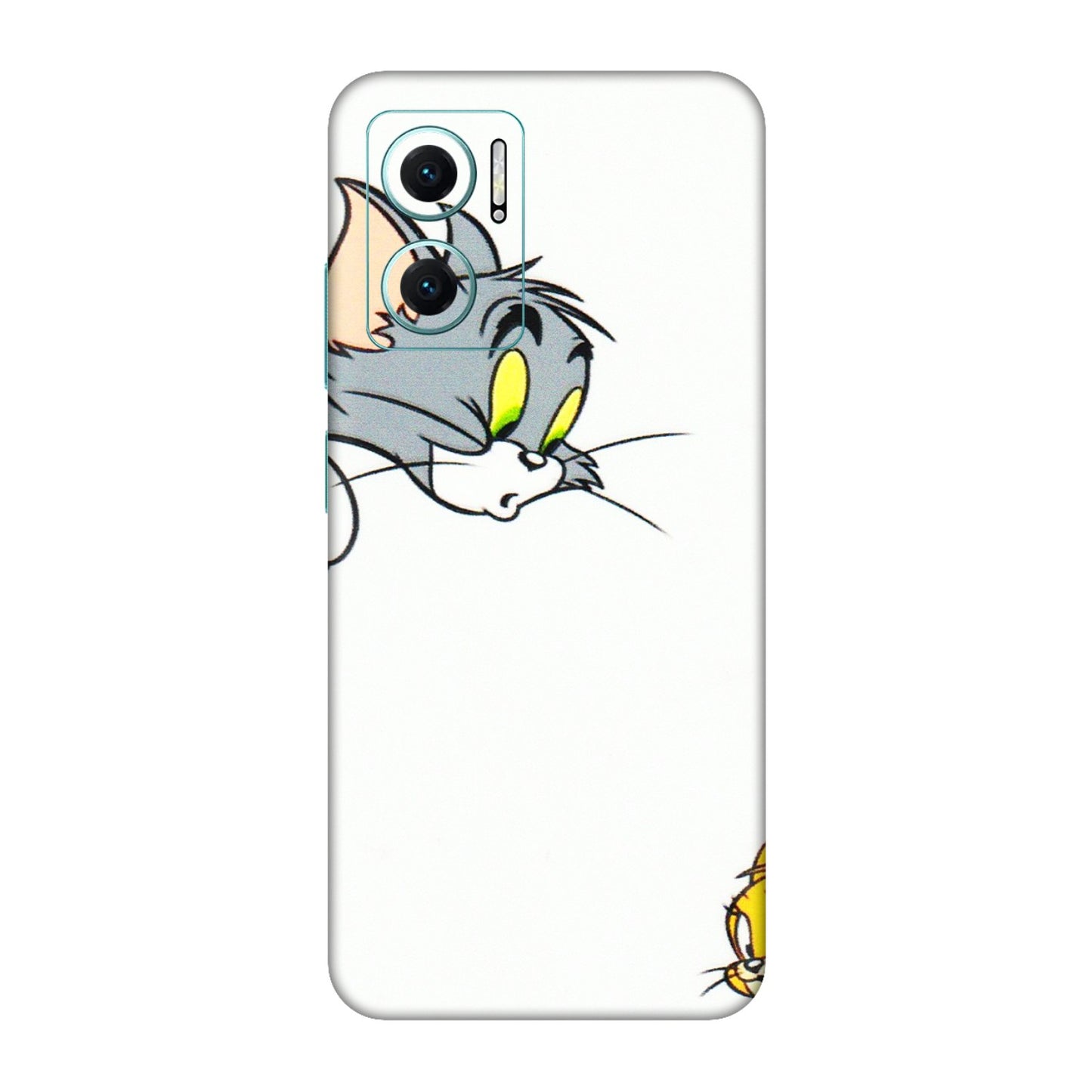 Xiaomi Redmi Phone Skins (All Models) - Cute Tom And Jerry - 3D Embossed Finish (L-220) Redmi 11 Prime 5G