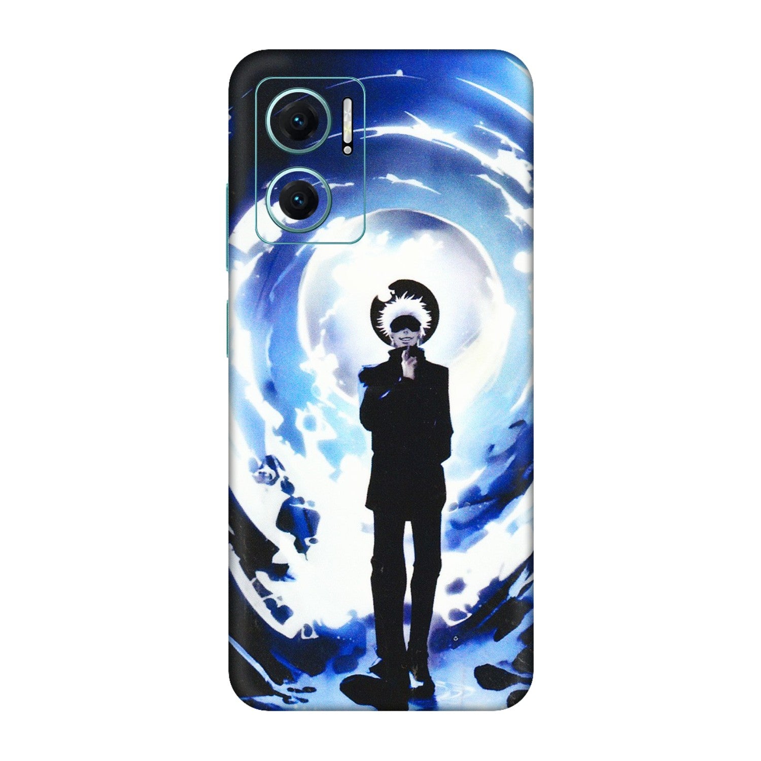 Xiaomi Redmi Phone Skins (All Models) - Satoru Gojo Dark Blue - 3D Embossed Finish (L-235) Redmi 11 Prime 5G