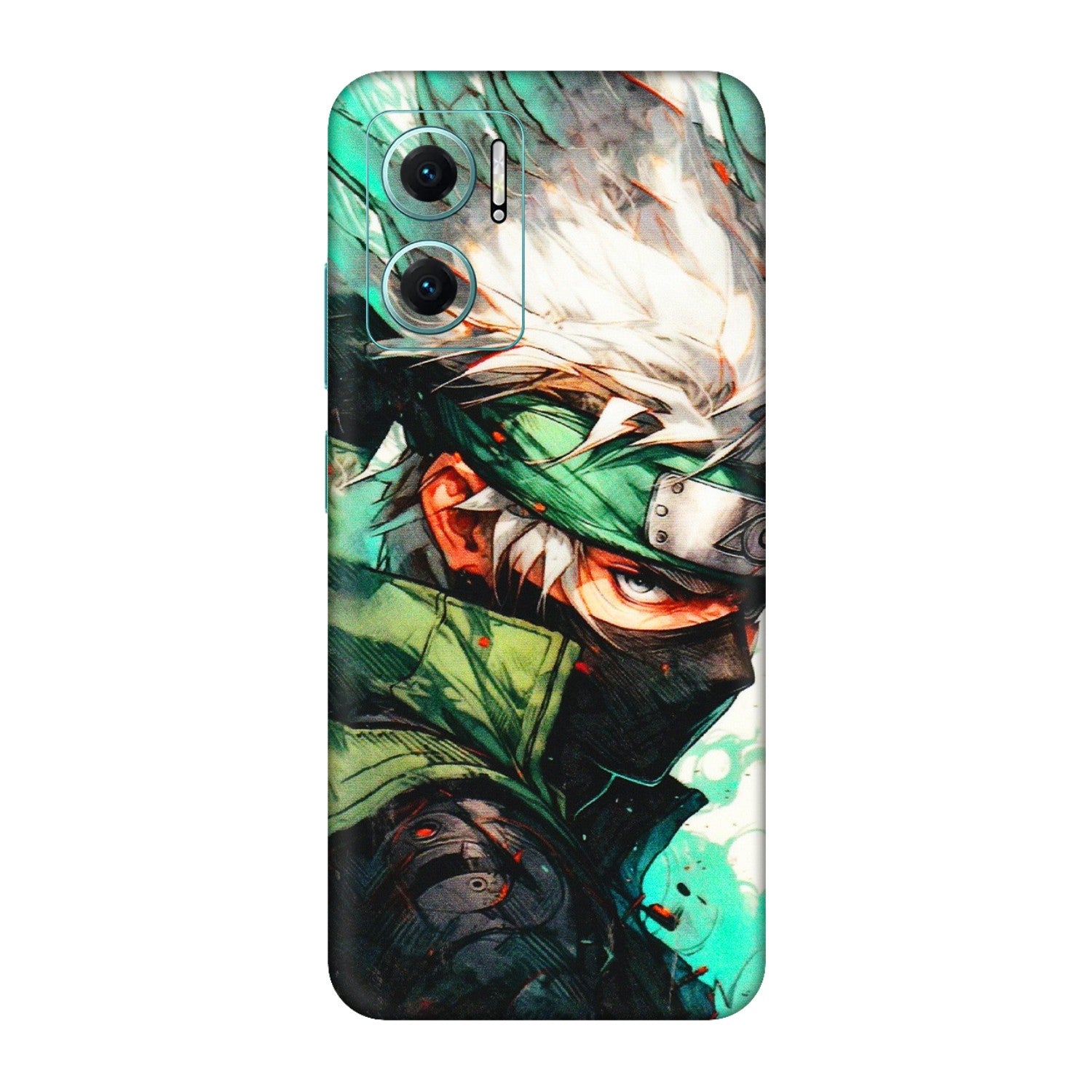 Xiaomi Redmi Phone Skins (All Models) - Kakashi Side Profile - 3D Embossed Finish (L-249) Redmi 11 Prime 5G