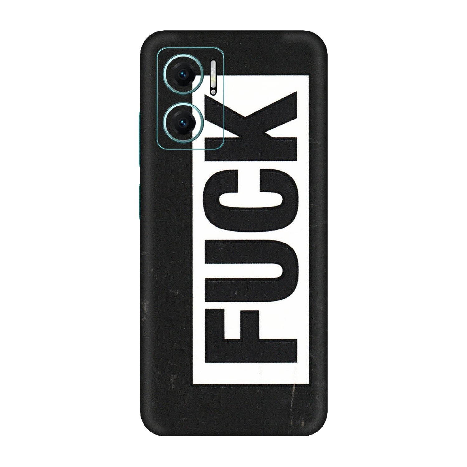Xiaomi Redmi Phone Skins (All Models) - The F Word - 3D Embossed Finish (L-255) Redmi 11 Prime 5G