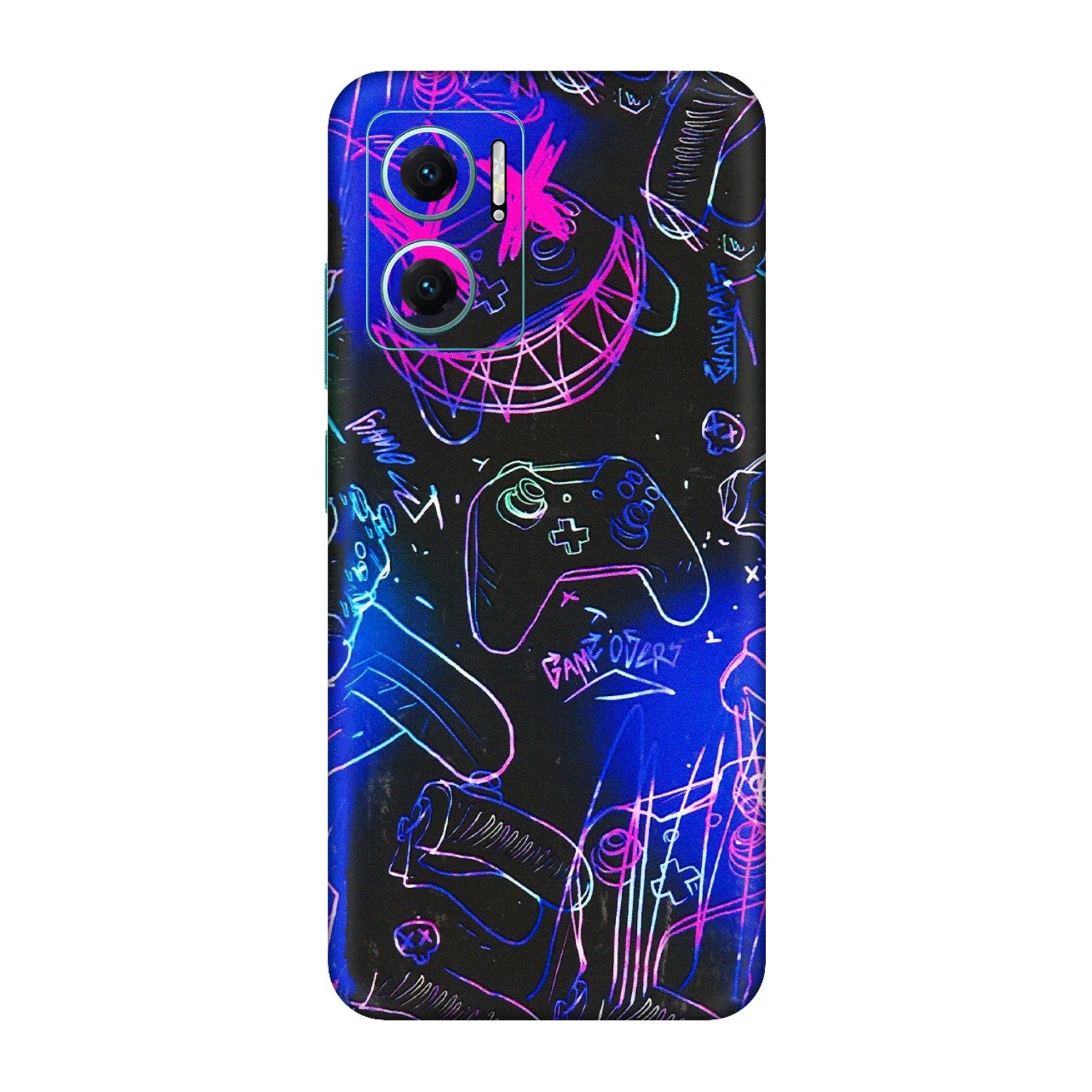 Xiaomi Redmi Phone Skins (All Models) - Gamers Paradise - 3D Embossed Finish (L-258) Redmi 11 Prime 5G