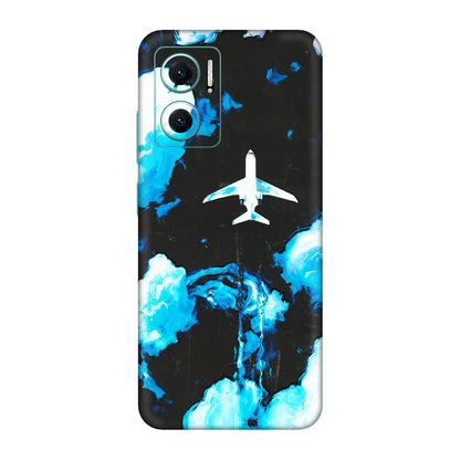 Xiaomi Redmi Phone Skins (All Models) - Travel In Airline - 3D Embossed Finish (L-264) Redmi 11 Prime 5G