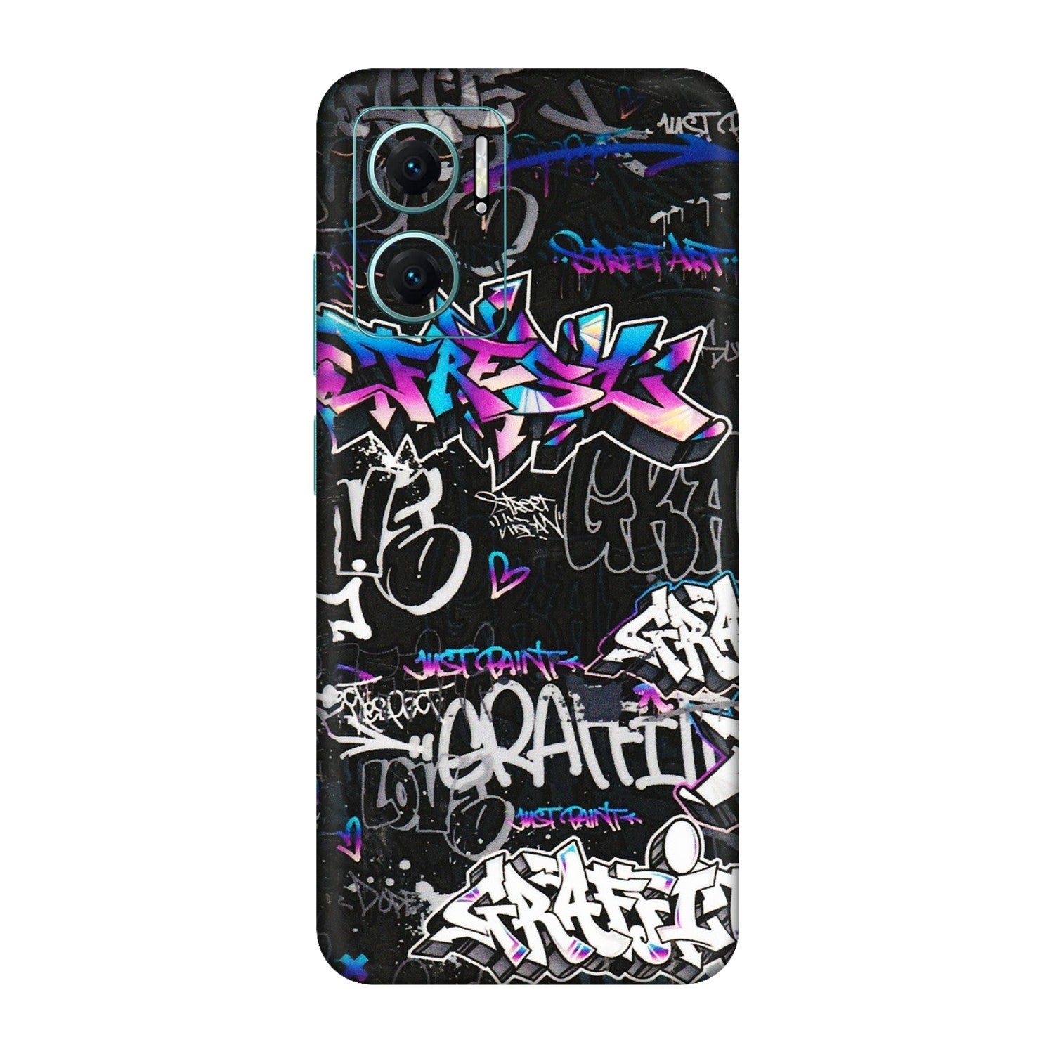 Xiaomi Redmi Phone Skins (All Models) - Graffiti Killer - 3D Embossed Finish (L-274) Redmi 11 Prime 5G