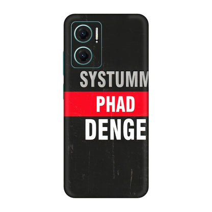 Xiaomi Redmi Phone Skins (All Models) - Systumm Phad Denge - 3D Embossed Finish (L-278) Redmi 11 Prime 5G