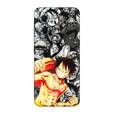 Xiaomi Redmi Phone Skins (All Models) - Anime Comics Games Doodles - 3D Embossed Finish (L-27) Redmi 11 Prime 5G