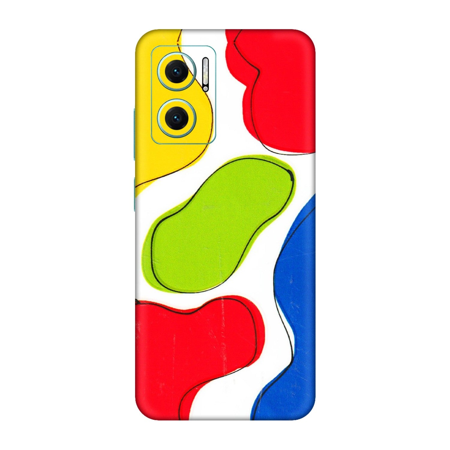Xiaomi Redmi Phone Skins (All Models) - RGB Colour Paint - 3D Embossed Finish (L-284) Redmi 11 Prime 5G
