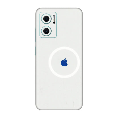Xiaomi Redmi Phone Skins (All Models) - iPhone Magsafe Logo - 3D Embossed Finish (L-320) Redmi 11 Prime 5G