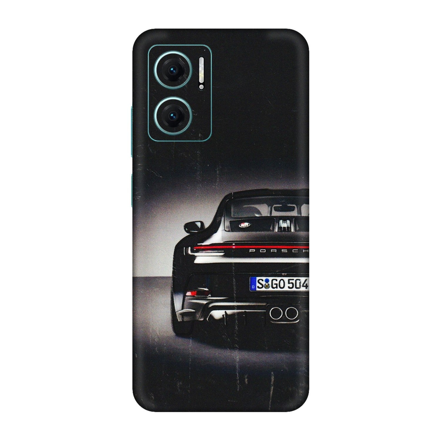 Xiaomi Redmi Phone Skins (All Models) - New Black Porsche GT3 - 3D Embossed Finish (L-327) Redmi 11 Prime 5G