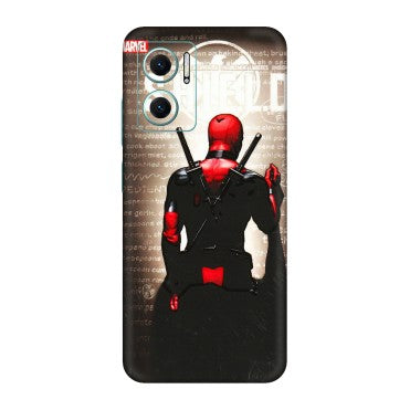 Xiaomi Redmi Phone Skins (All Models) - Deadpool - 3D Embossed Finish (L-56) Redmi 11 Prime 5G