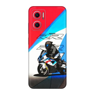 Xiaomi Redmi Phone Skins (All Models) - Bikers Love - 3D Embossed Finish (L-58) Redmi 11 Prime 5G