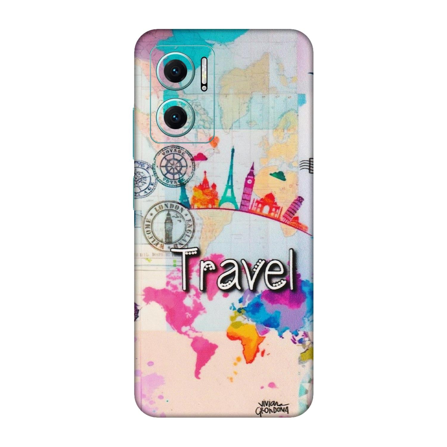 Xiaomi Redmi Phone Skins (All Models) - Travel The Wonders - Matte Finish (M-108) Redmi 11 Prime 5G