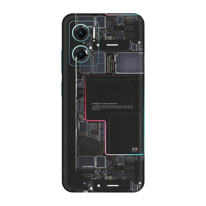 Xiaomi Redmi Phone Skins (All Models) - Motherboard Circuit Layout - Matte Finish (M-117) Redmi 11 Prime 5G