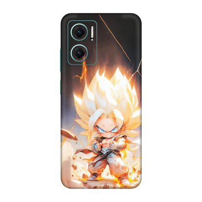 Xiaomi Redmi Phone Skins (All Models) - Goku Dragon Cute Anime - Matte Finish (M-131) Redmi 11 Prime 5G