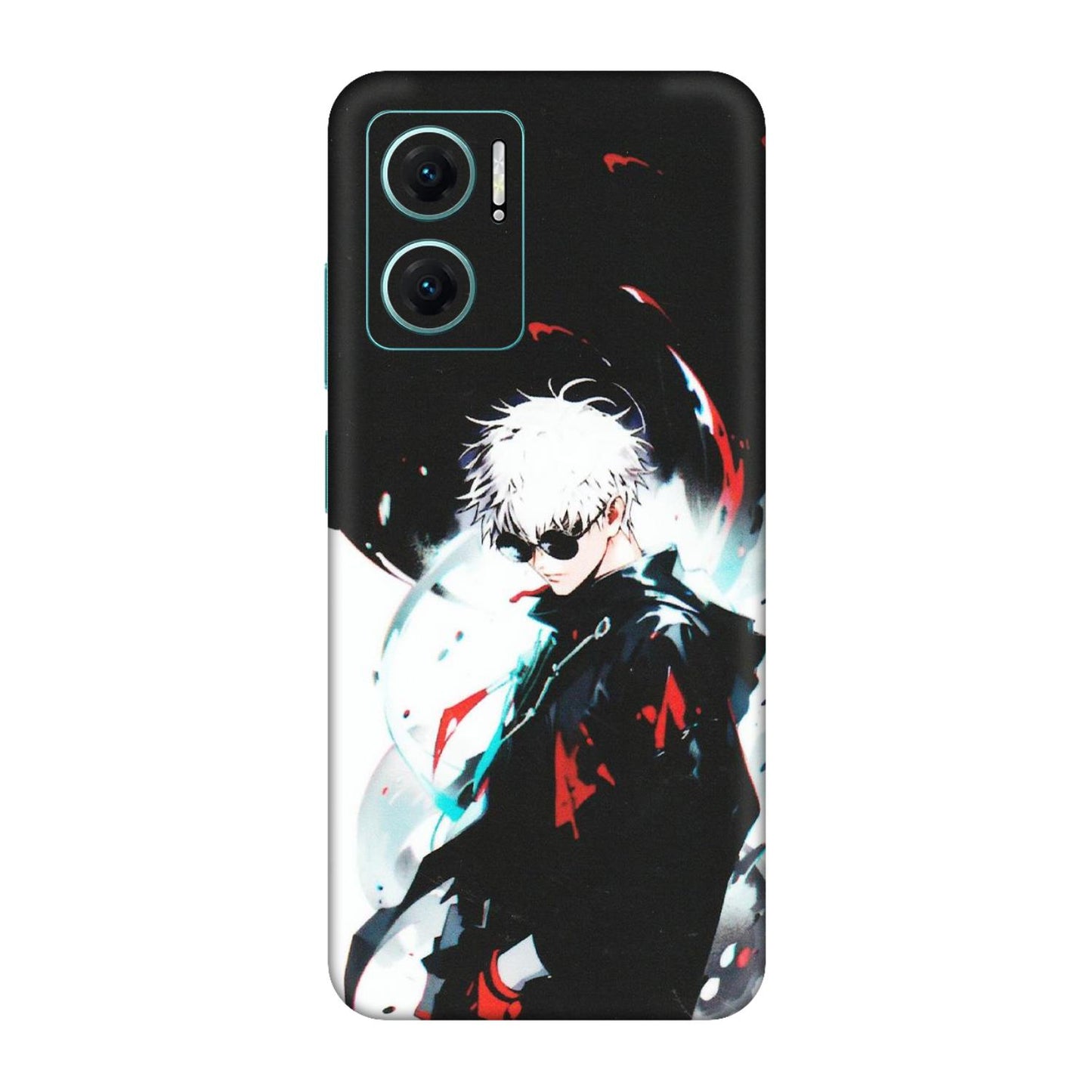 Xiaomi Redmi Phone Skins (All Models) - Gojo Powerful Charater Kaisen Anime - Matte Finish (M-144) Redmi 11 Prime 5G