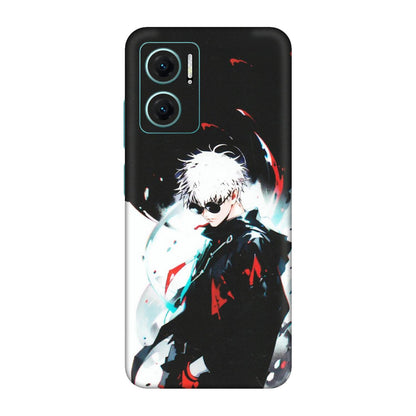 Xiaomi Redmi Phone Skins (All Models) - Gojo Powerful Charater Kaisen Anime - Matte Finish (M-144) Redmi 11 Prime 5G