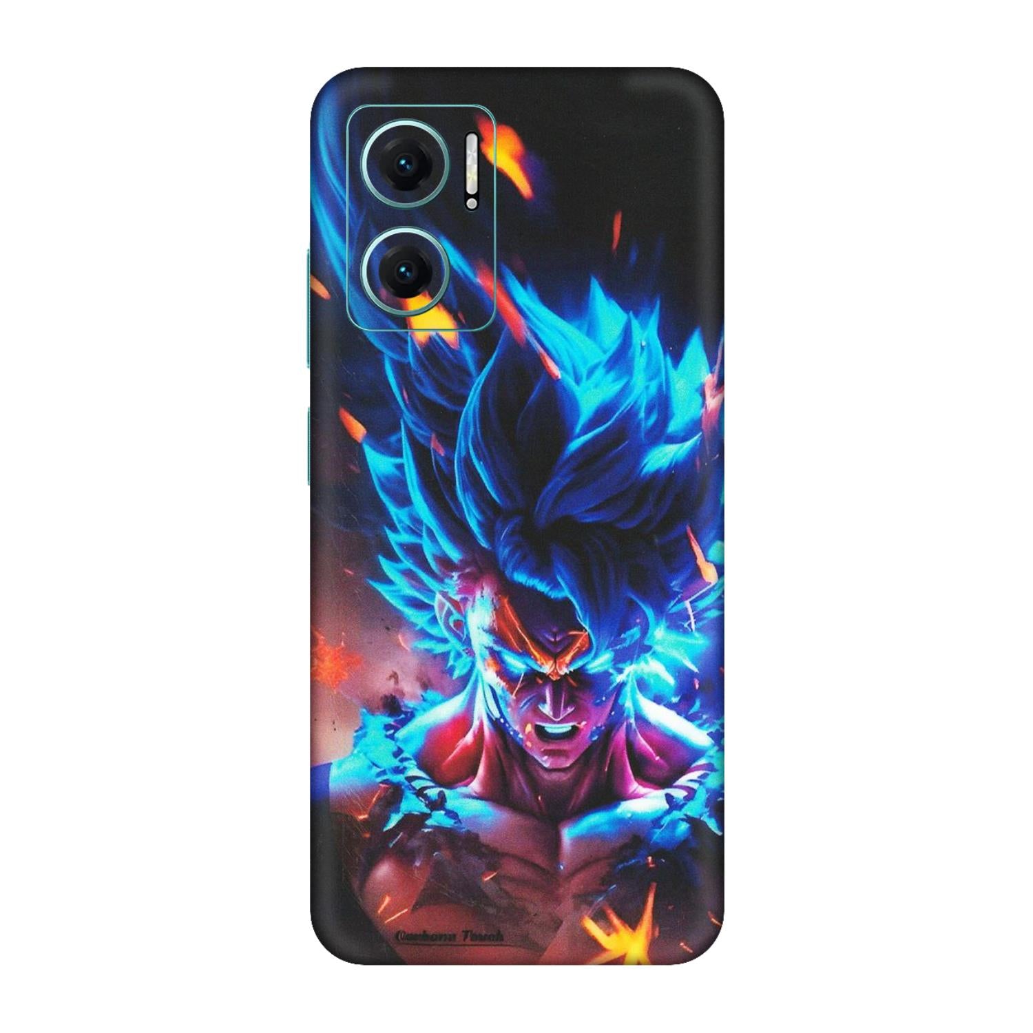 Xiaomi Redmi Phone Skins (All Models) - Angry Goku Dragon Ball Anime - Matte Finish (M-150) Redmi 11 Prime 5G