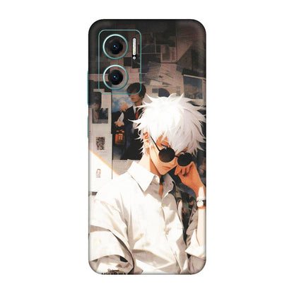 Xiaomi Redmi Phone Skins (All Models) - Gojo Satoru Jujustu Kaisen Anime - Matte Finish (M-156) Redmi 11 Prime 5G