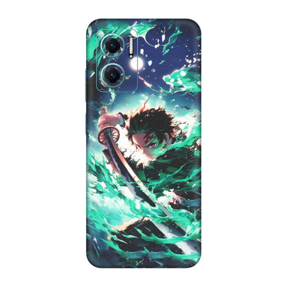 Xiaomi Redmi Phone Skins (All Models) - Sword Fighter Anime - Matte Finish (M-29) Redmi 11 Prime 5G